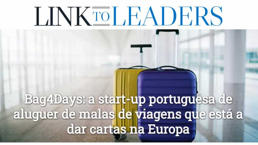 Imagem da publicação da noticia da Bag4days na LinktoLeaders