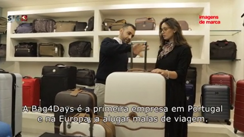 Imagem da publicação da noticia da Bag4days na SIC Noticias